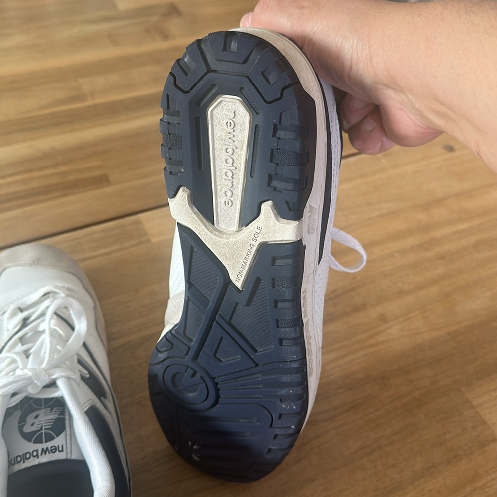 NEW BALANCE 550 navy blue sneakers - Picture 11 of 16